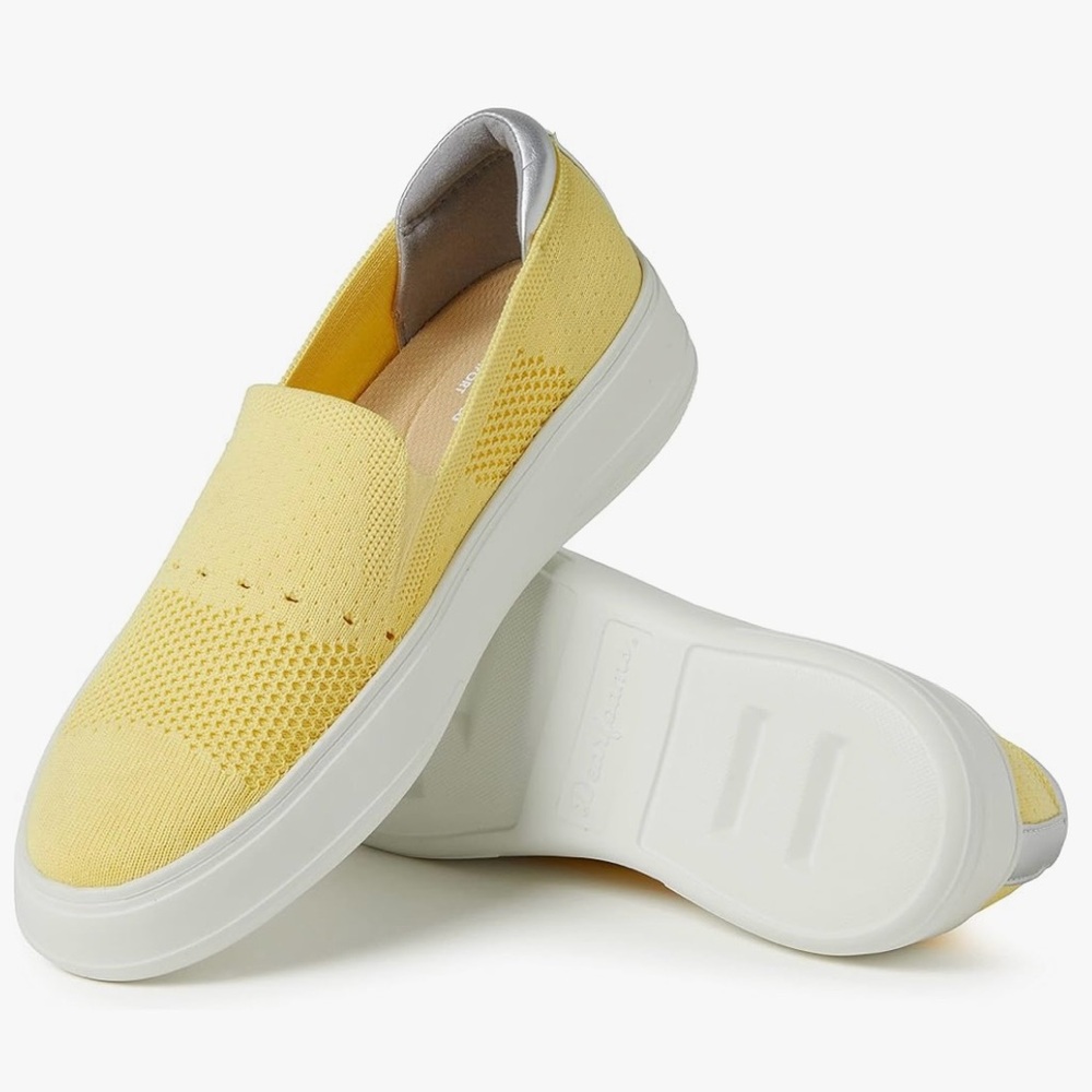 Dearfoam Yellow Slip-On Women's Shoes